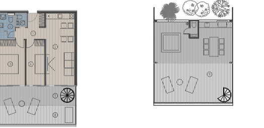 Penthouse S401 s krovnom terasom, Krilo Jesenice