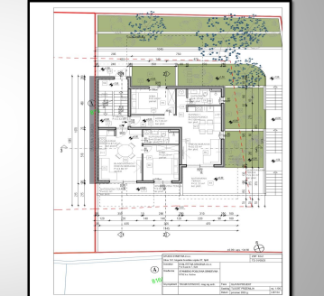 Apartman A1 u prizemlju novogradnje Kučine, Solin